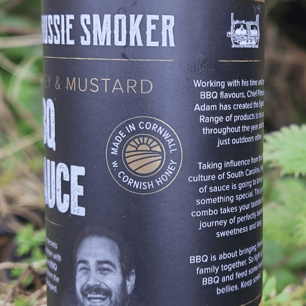 The Aussie Smoker Honey and Mustard BBQ sauce